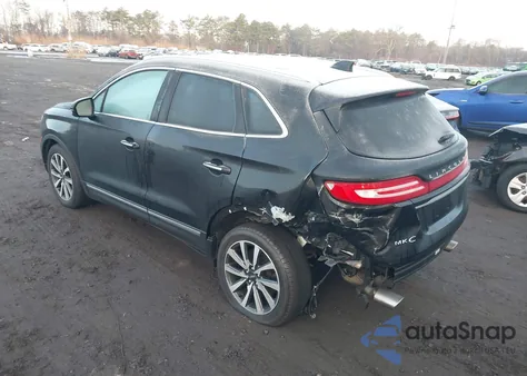 2019 Lincoln Mkc Reserve z USA, uszkodzony, nr VIN 5LMCJ3D94KUL33584